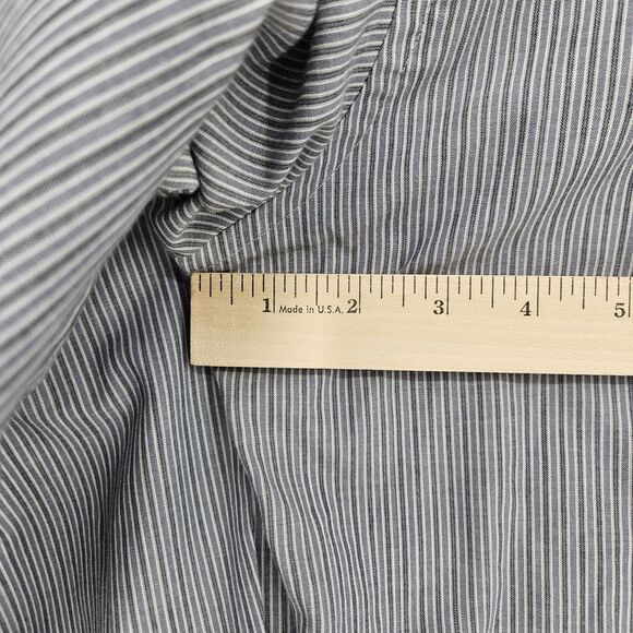 Flying R Ranchwear Pearl Snap Shirt Mens 18 35 Gray Classic Fit Western Made USA - Picture 8 of 11